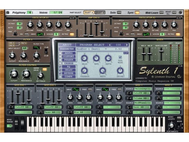 Cool presets for a cool synth.